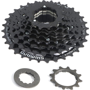 Shimano CS-HG200 7/8-Speed Freewheel (12-32T) Features