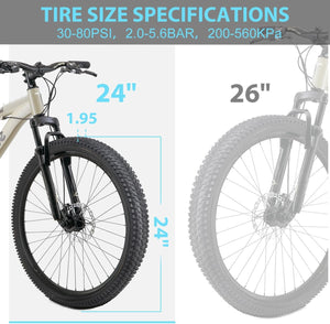 Studded Mountain Bike Tire - 24