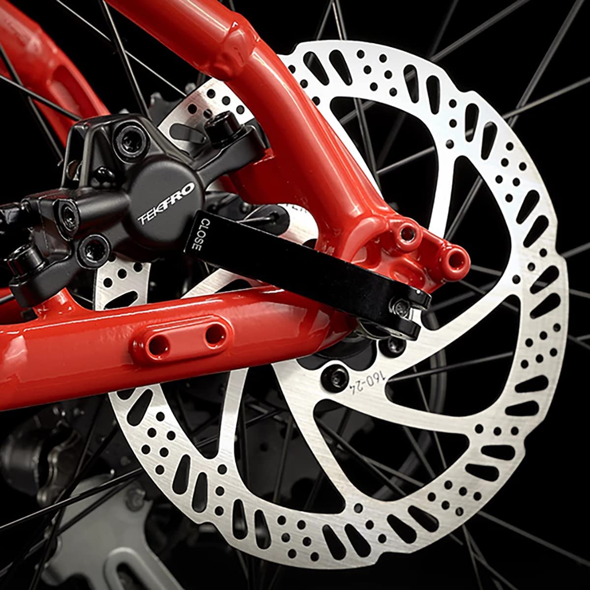 パーツ Tektro t2.3mm 180mm 6-Bolt Brake Rotor Tektro Disc Brake Rotor 180mm & 6 Torx bolts RT 2 | eBay