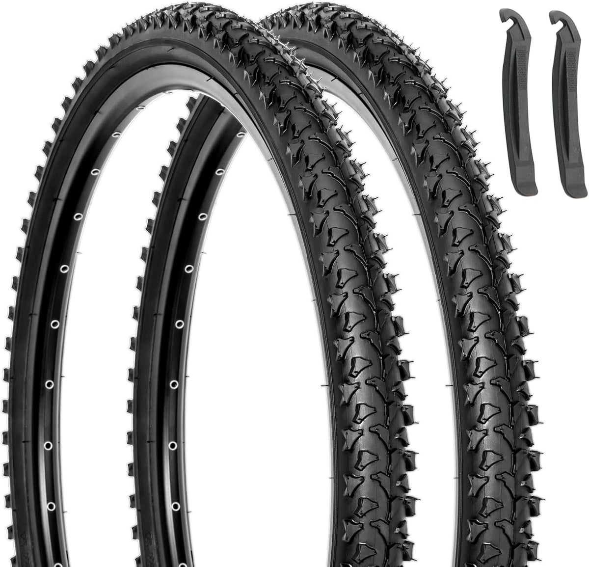 ALTA Bicycle Tire 26 x 1.95 Black (2) Tires ,Tubes & Strips H-189 ALTA Bicycle Tire 26 x 1.95 Black (2) Tires ,Tubes & Strips H-189