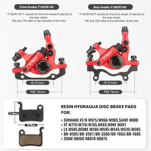 ZOOM XTECH HB-100 Brake Caliper