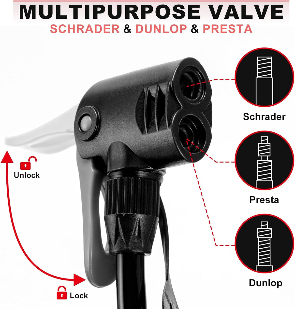 Air-Tall Bike Pump