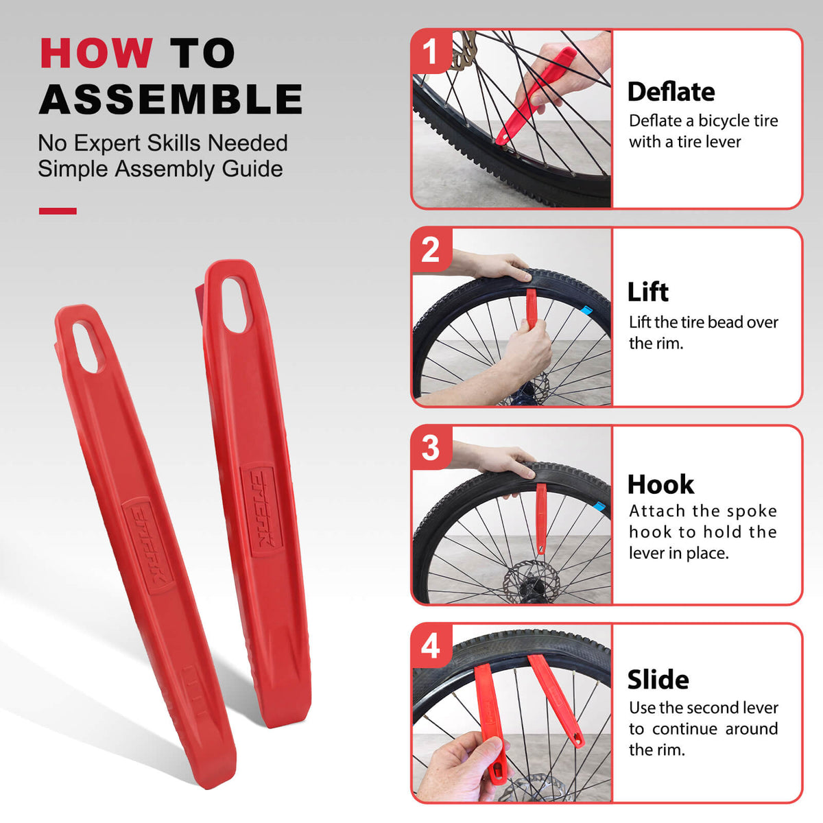EMERK Bike Tire Levers