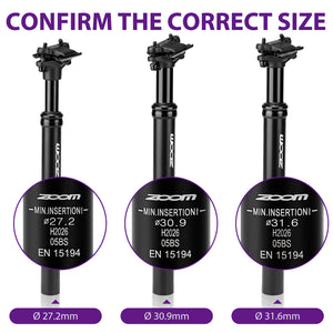ZOOM Suspension Seatpost