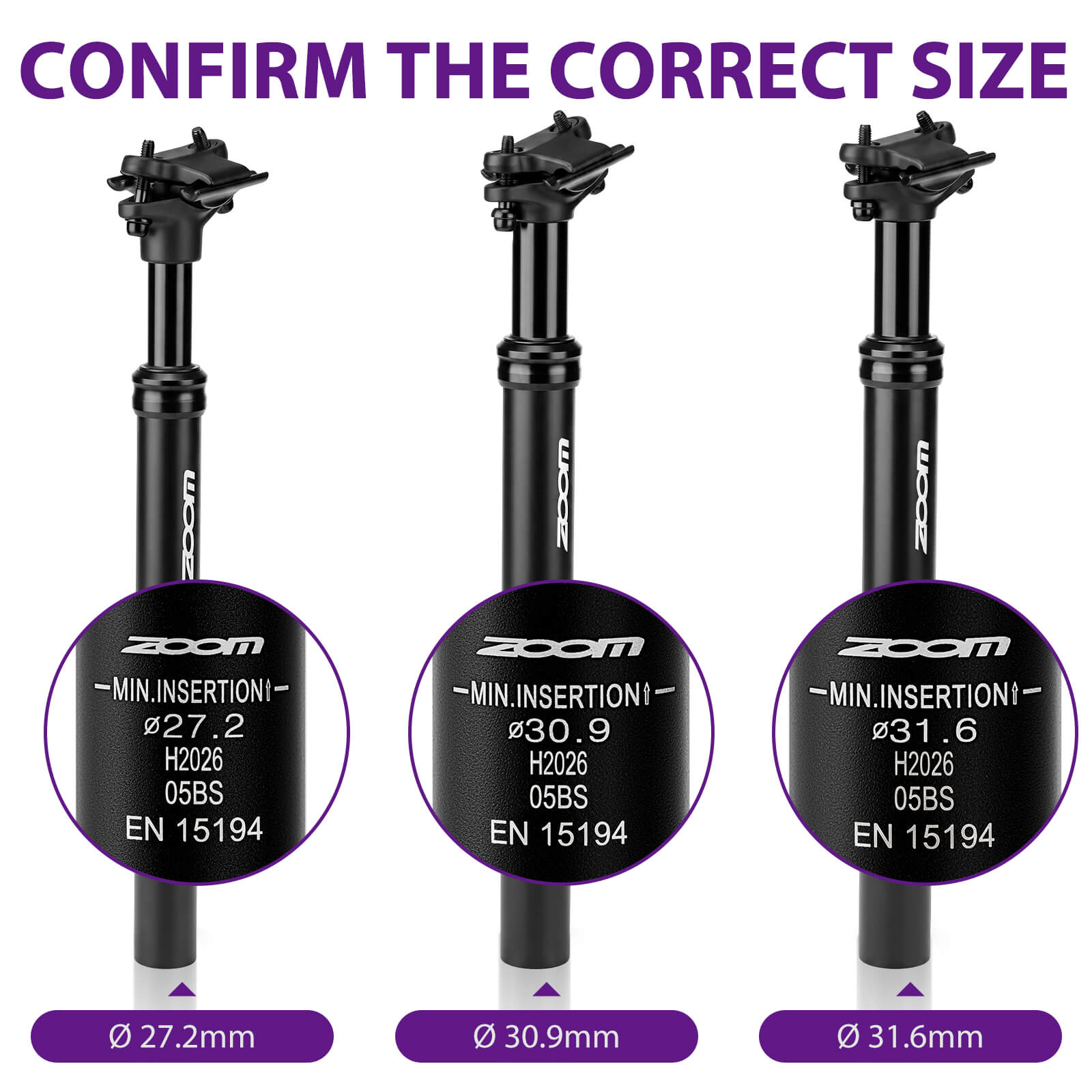ZOOM Suspension Seatpost