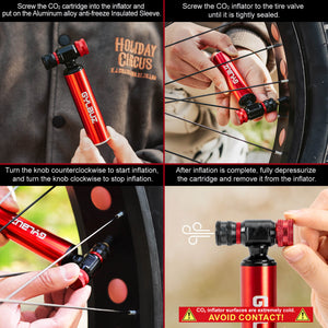 CO2 Bike Tire Inflator