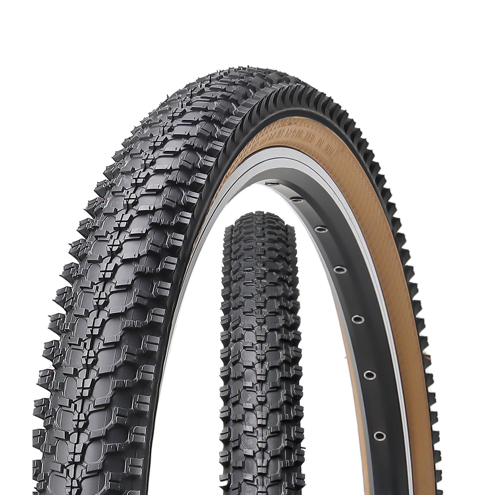 Amazon 26x2 00 Mountain Bike Tire CrossBand Brown Wall