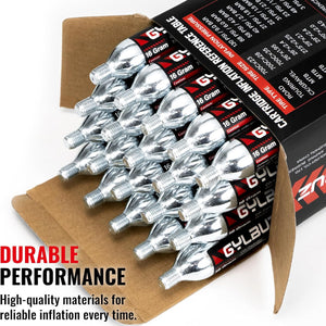 16g Threaded  CO₂  Cartridges Set