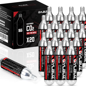 16g Threaded  CO₂  Cartridges Set
