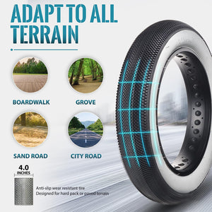2 Pack Pavement Fat Tires Plus Inner Tubes All terrain tire