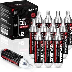 16g Threaded  CO₂  Cartridges Set