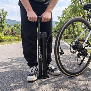 Air-Boost Bike Pump