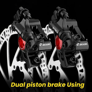 ZOOM XTECH HB-100 Hydraulic Disc Brake Caliper Black Bike Brake Caliper For MTB E-Bike Caliper