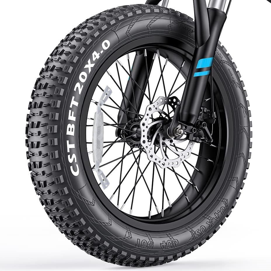 CST BFT C1752 Fat Tire - 20"×4" / 26"×4" on bicycle wheel picture