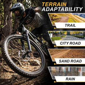 different terrain adaptability of Hycline bicycle tire performance 