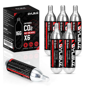 CO2 Inflator Set (with 6×16g Cartridges)