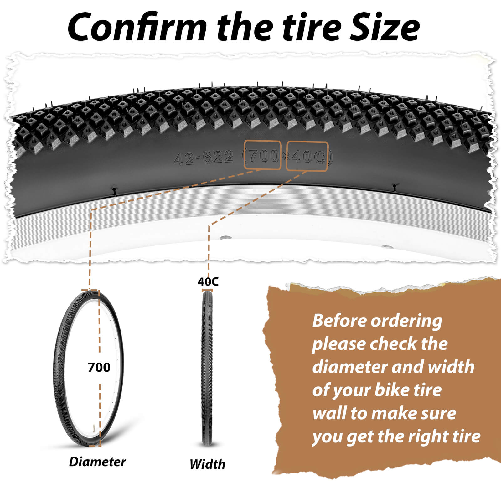 gravel bike tire size chart Dense GRV