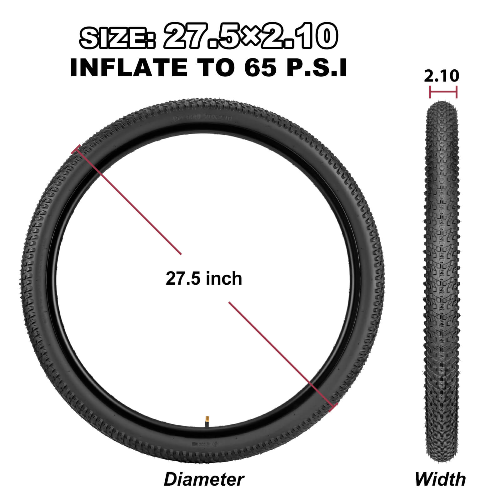 Dredge - 26"/27.5"/29"×2.1"