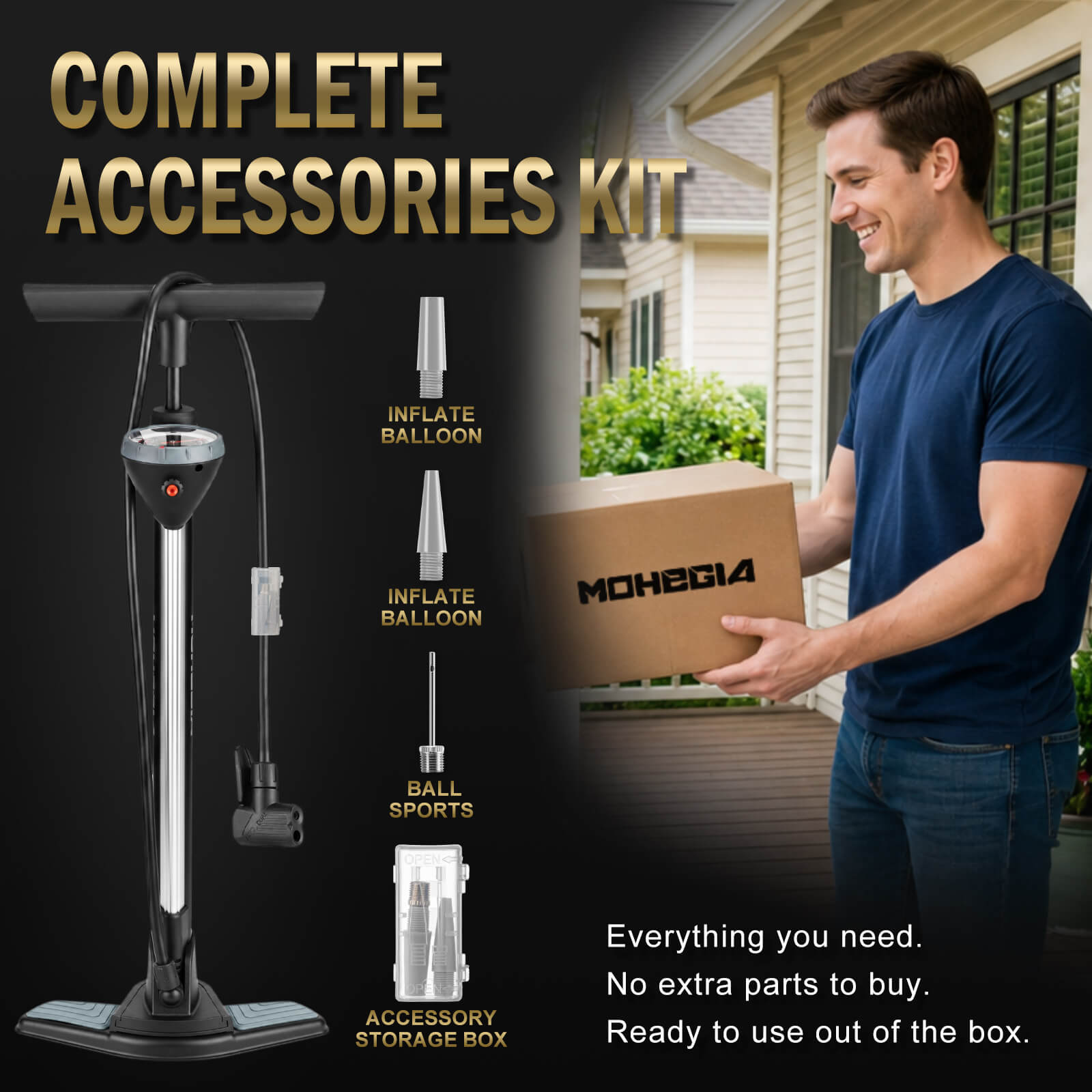 Air-column Bike Pump