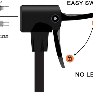 Air Pump Valve Nozzle of Hycline Bike Pump
