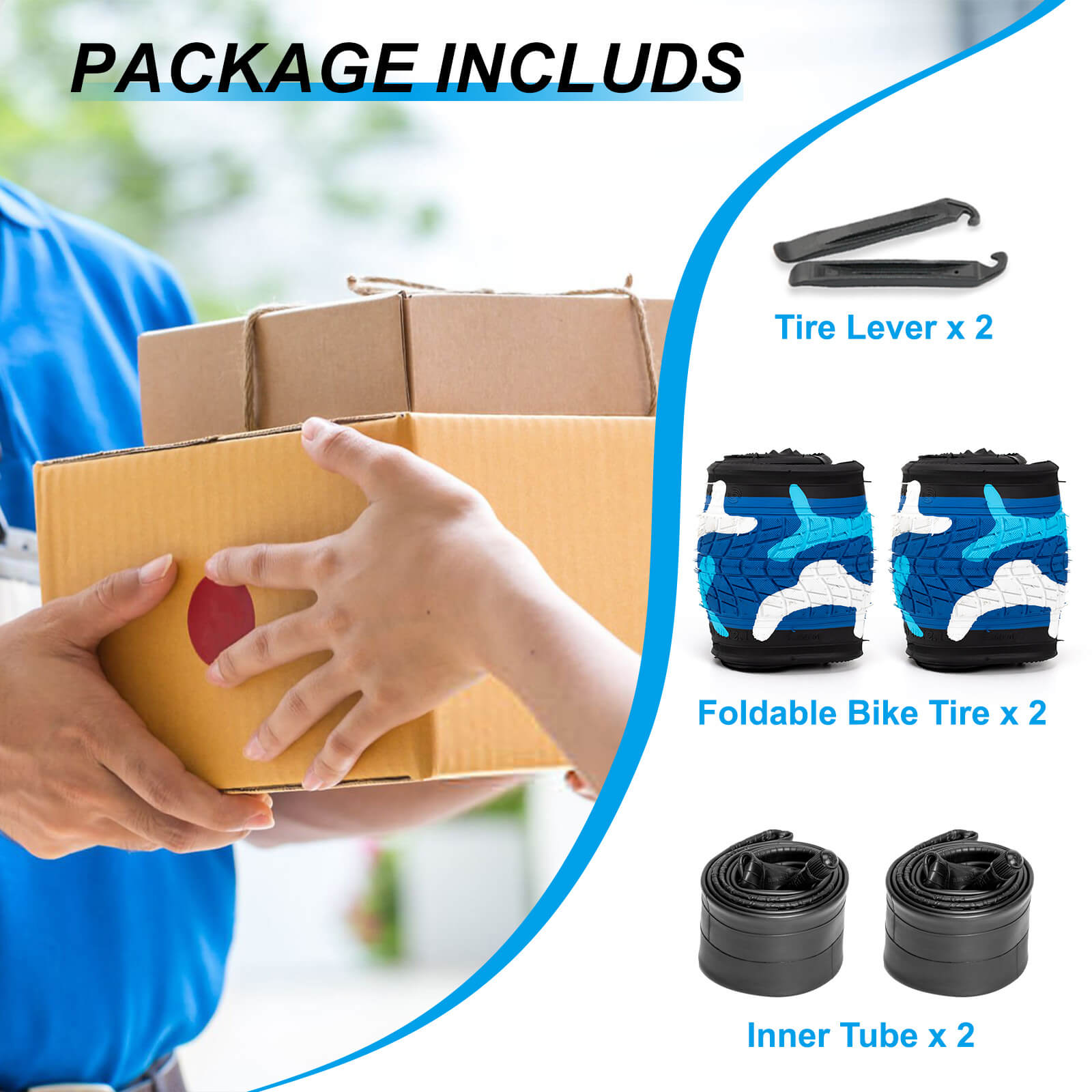 Hycline kid and BMX Bike Tire package included