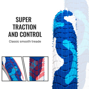 How are children's bicycle tires different from ordinary bicycle tires?
