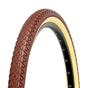 Retro bicycles The diamond tread pattern bike tire