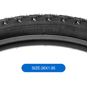 Size of Hycline Rapids Mud Trail Mountain Bike Tire 26