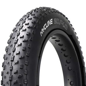 Hycline Raider fat tyre with Logo reflective strips