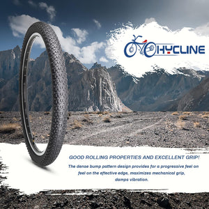 Hycline Tunner 27.5 Inch Mountain Bike Tire great and strong grip and tractin