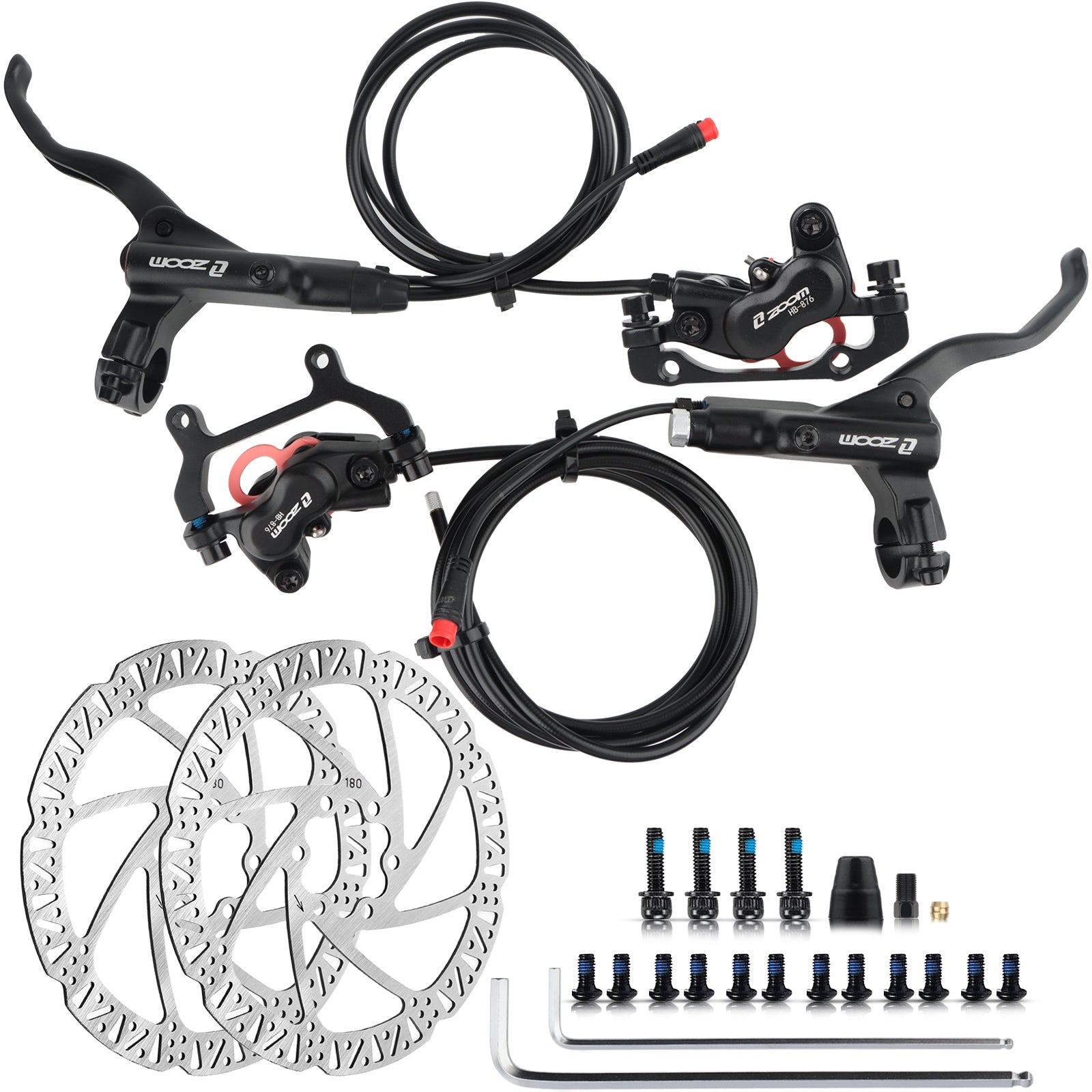 ZOOM HB-875E/876E Hydraulic Disc Brake For E-Bike - ZOOM HB-875E/876E ...