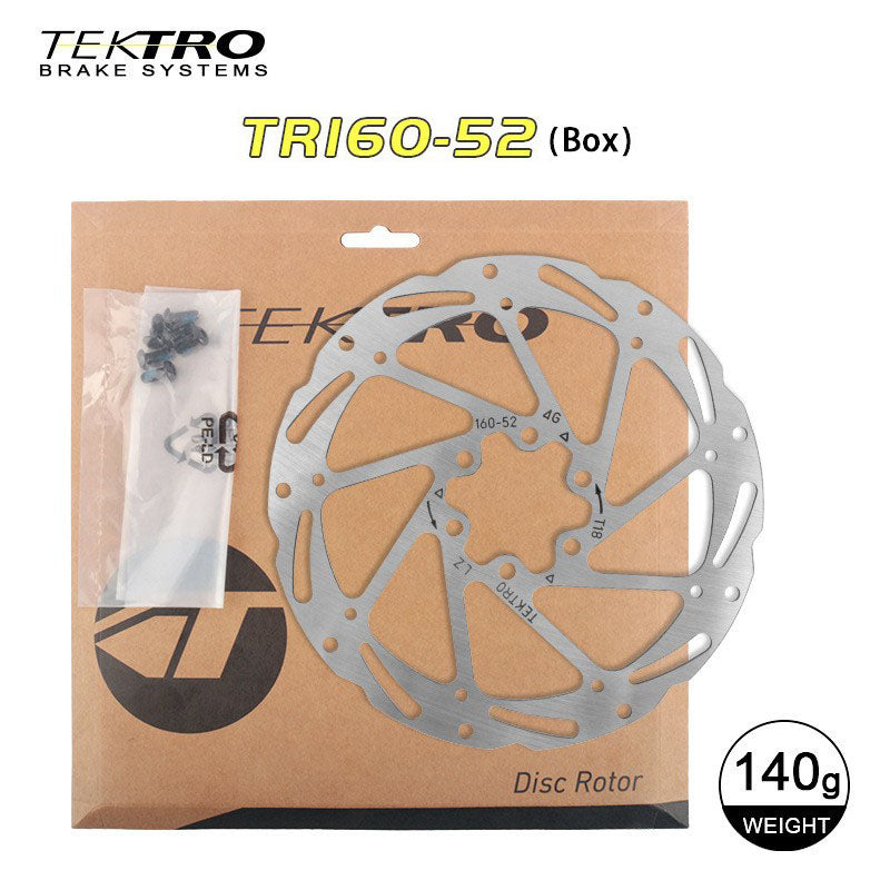 Tektro TR-52 Disc Brake Rotor - 160 & 180mm – Hycline