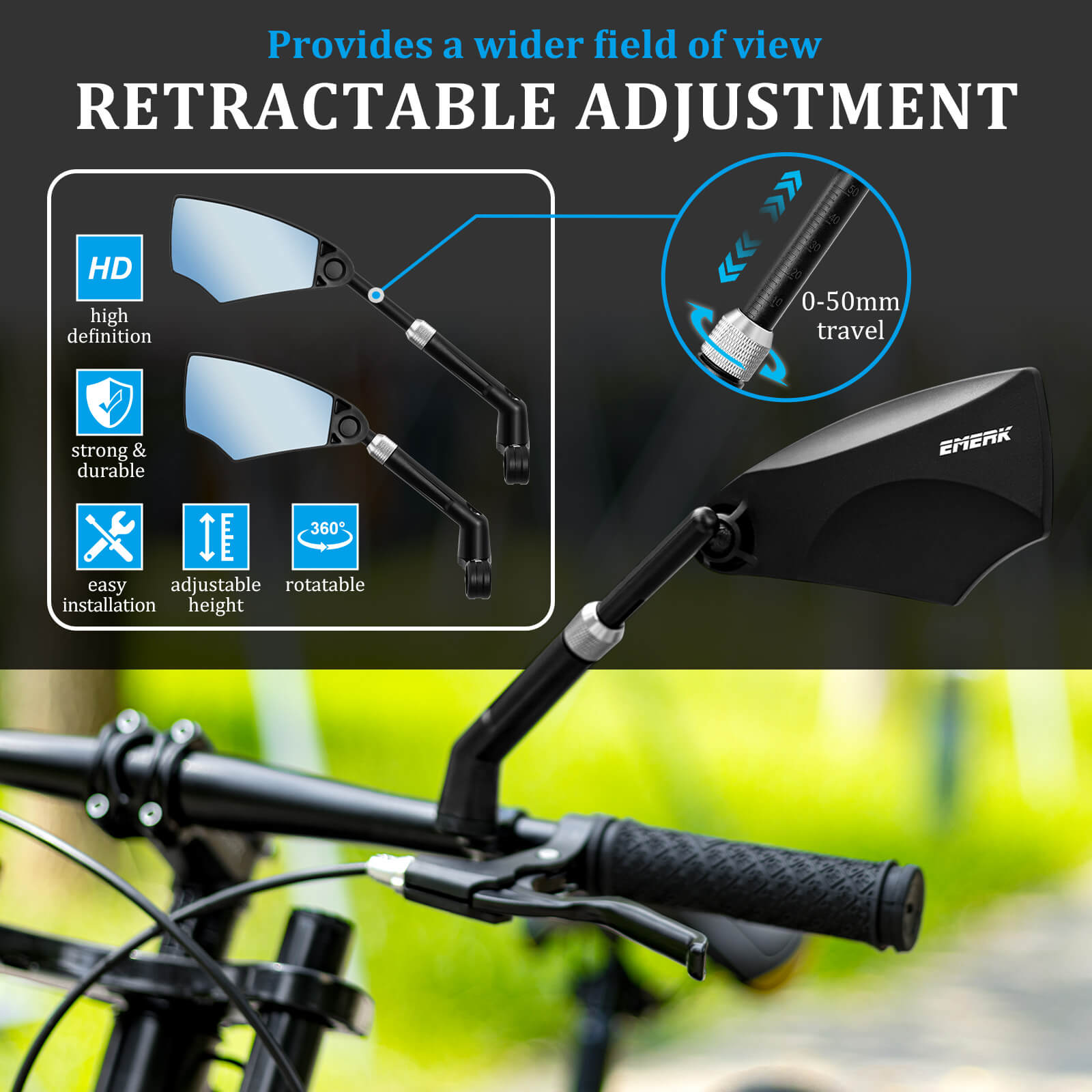 Handlebar Bike Mirror