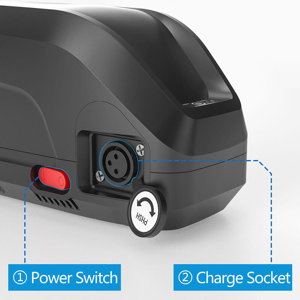 Electric Bicycle Lithium Battery 36V/48V/52V