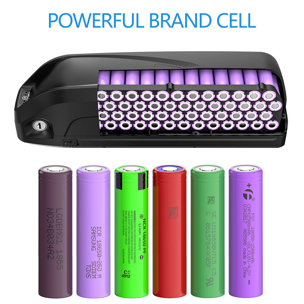 electric bicycle batteries lithium Inspire Lithium-ion Battery mountain bike Battery - 52V 13AH