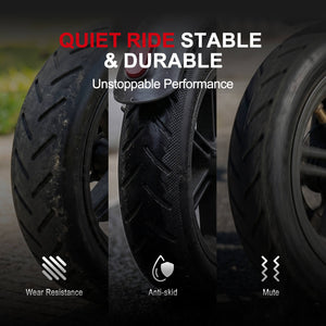 SCR-8 8.5x2 inch (50 75 6.1)  electric scooter tires is very smooth on the city road
