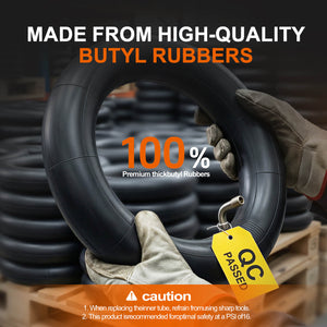 Premium Rubber & Butyl Tube: The scooter inner tubes are made from high-quality, wear-resistant rubber for long-lasting performance.