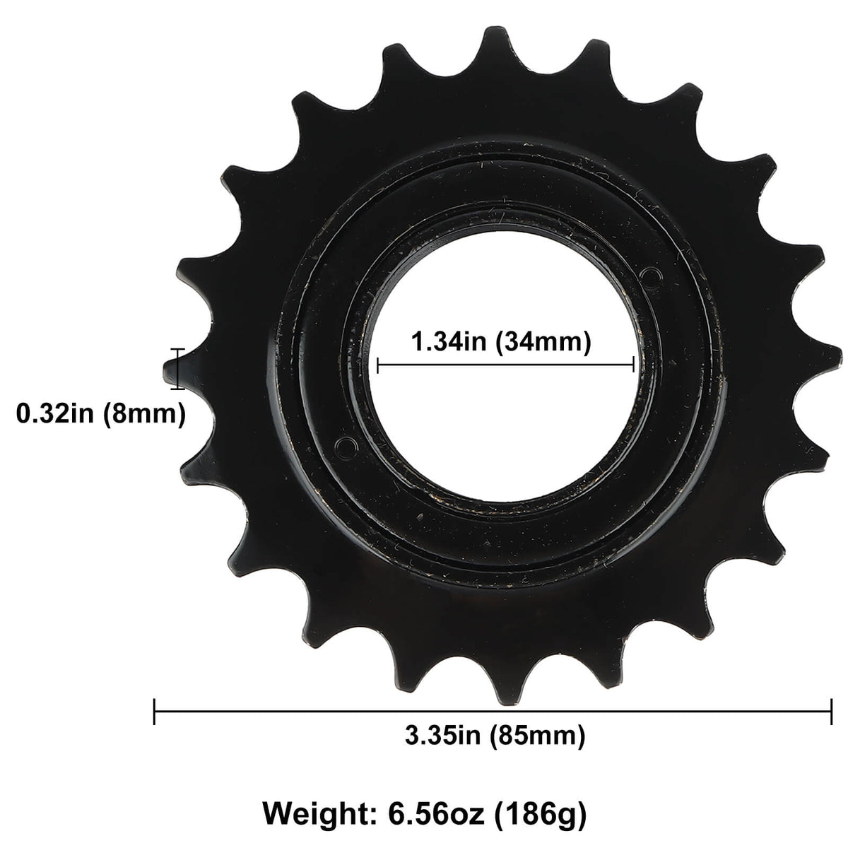 20T Single Speed Bike Freewheel