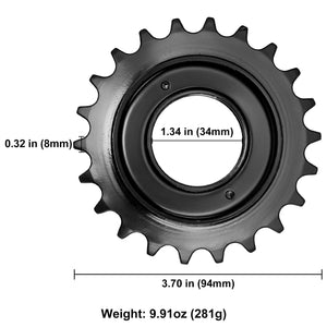 22T Single Speed Bike Freewheel