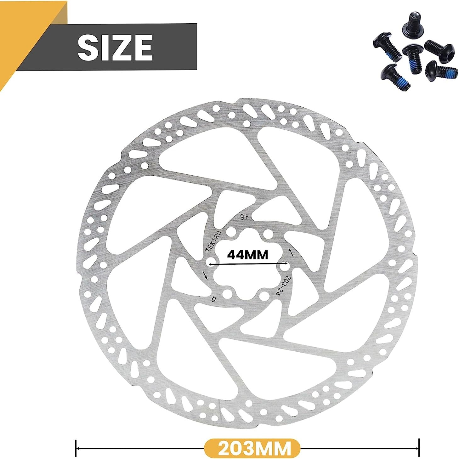 Tektro Disc Brake Rotor 140/160/180/203mm – Hycline