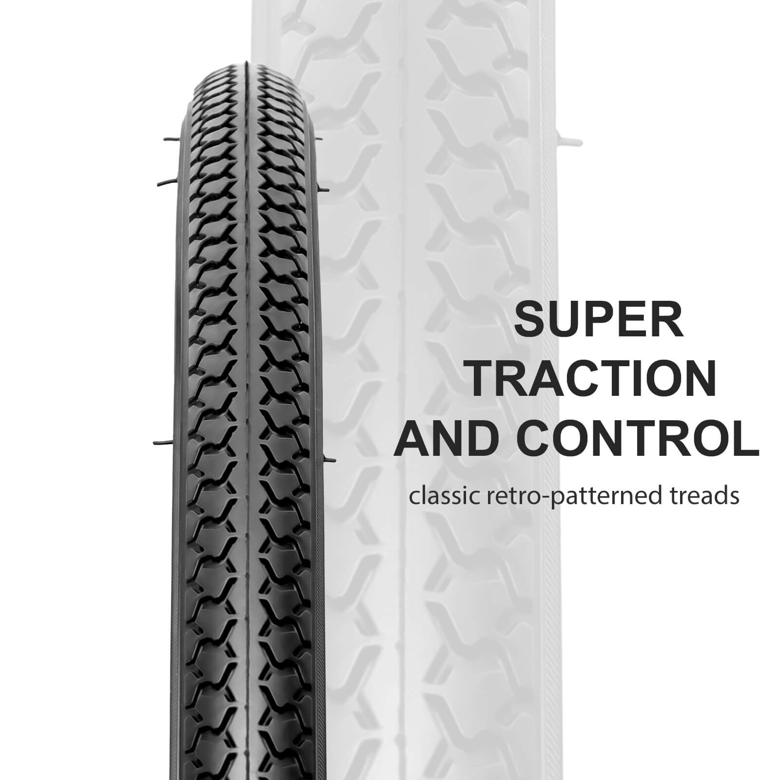 Hycline RetroPath Road Bike Tire 26×1 3/8 (37-590)