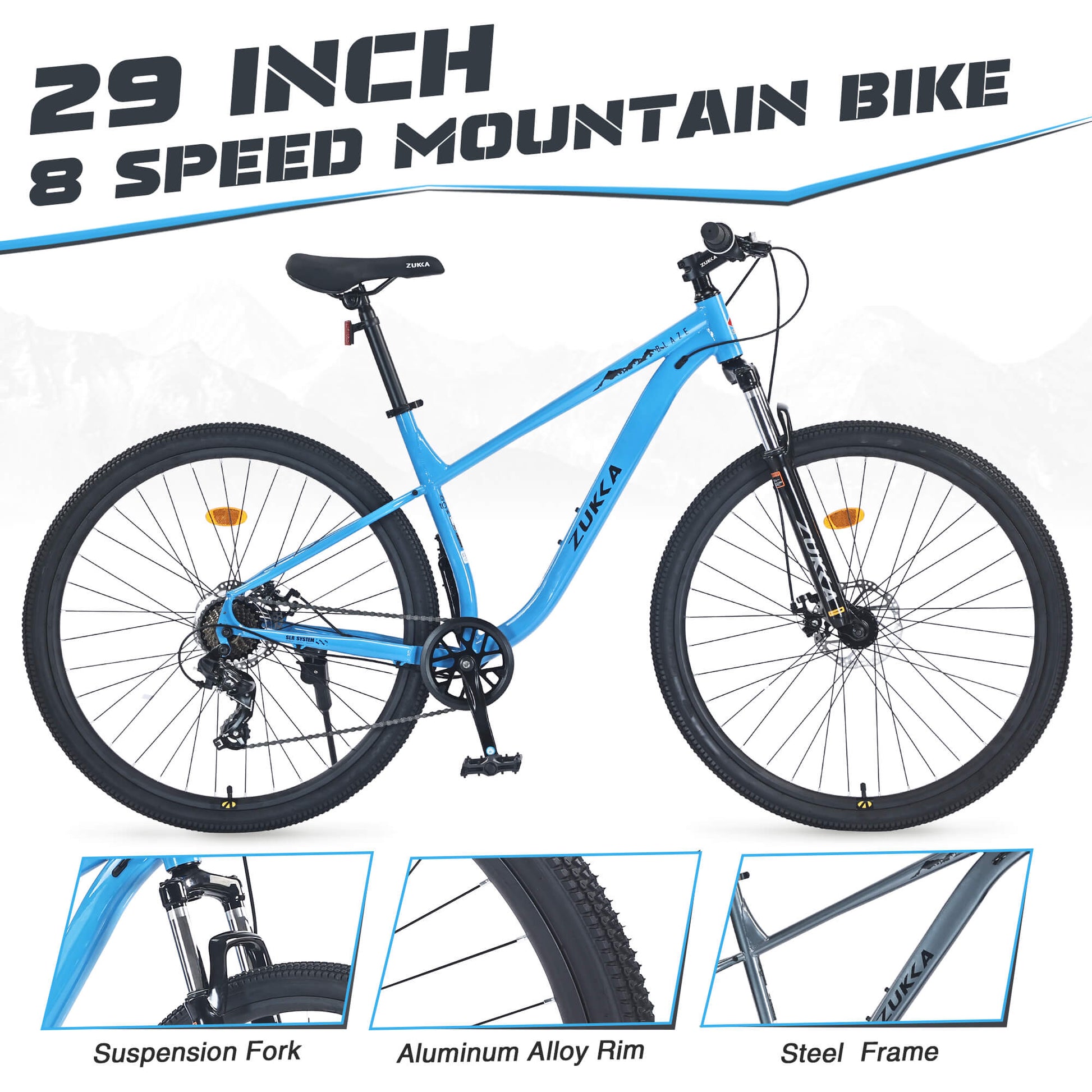 Zukka Blaze MTB - 29"×1.95"