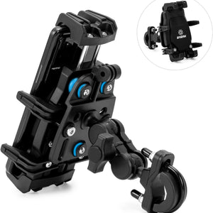 EMERK Motorcycle Phone Mount Adjustable Phone Holder