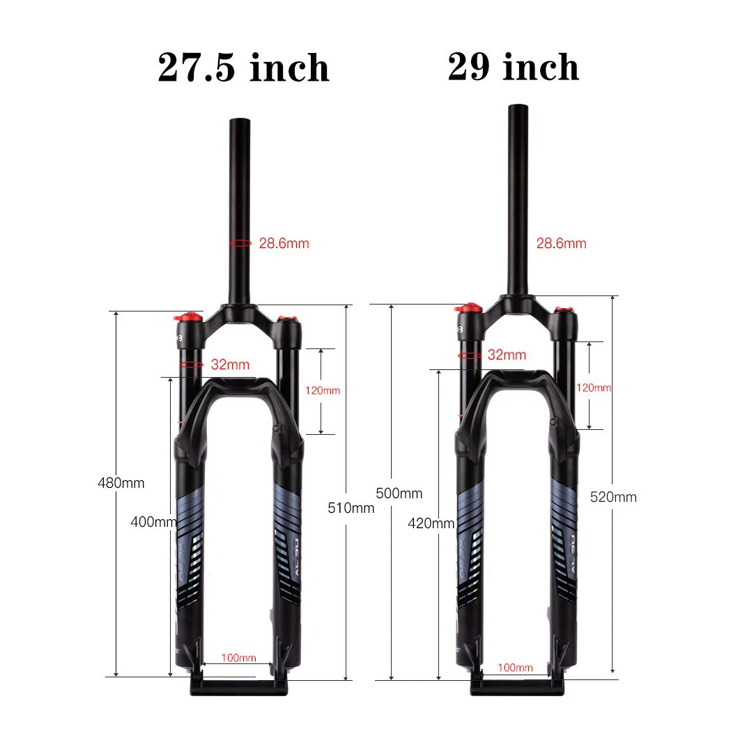 MTB Suspension Forks 27.5 inch Front| Hycline® Bike