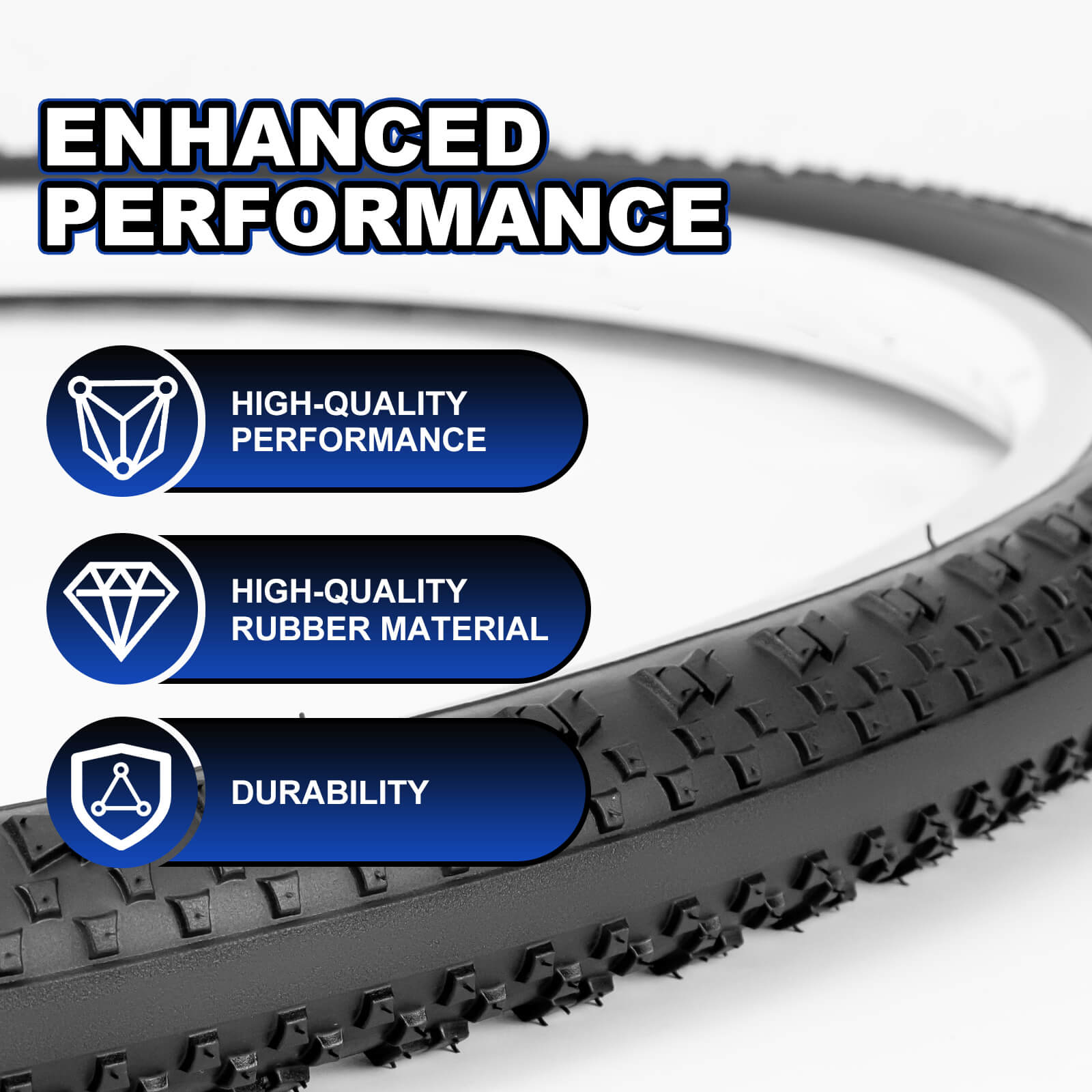 What are the differences between a 700x40C gravel bike tire and a regular road tire?
