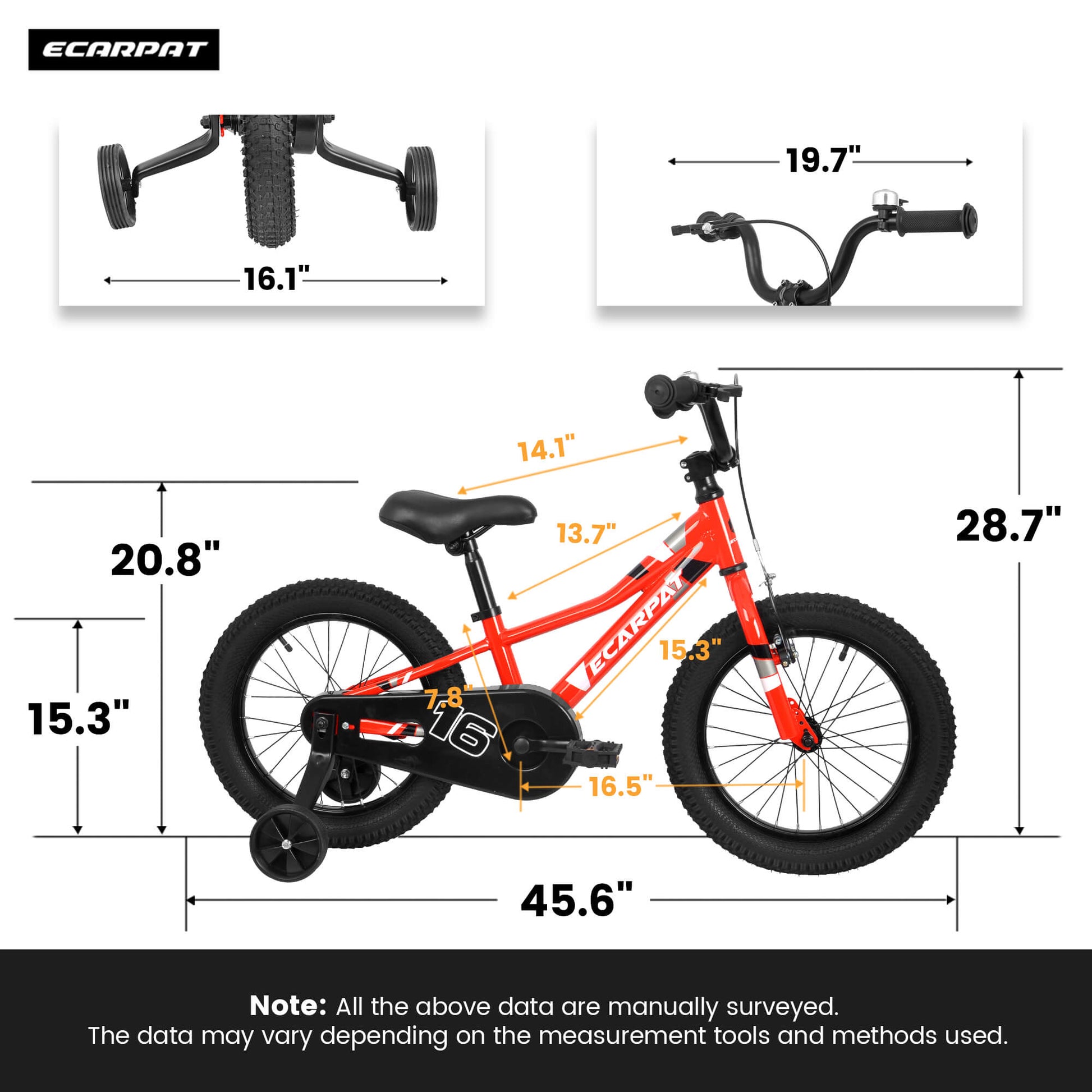 Ecarpat 16“ Kid Bike