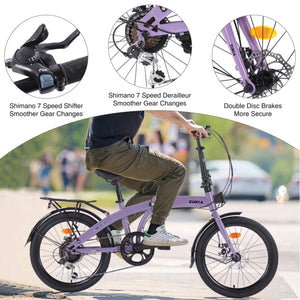 Zukka Crossroll Folding Bike - 20