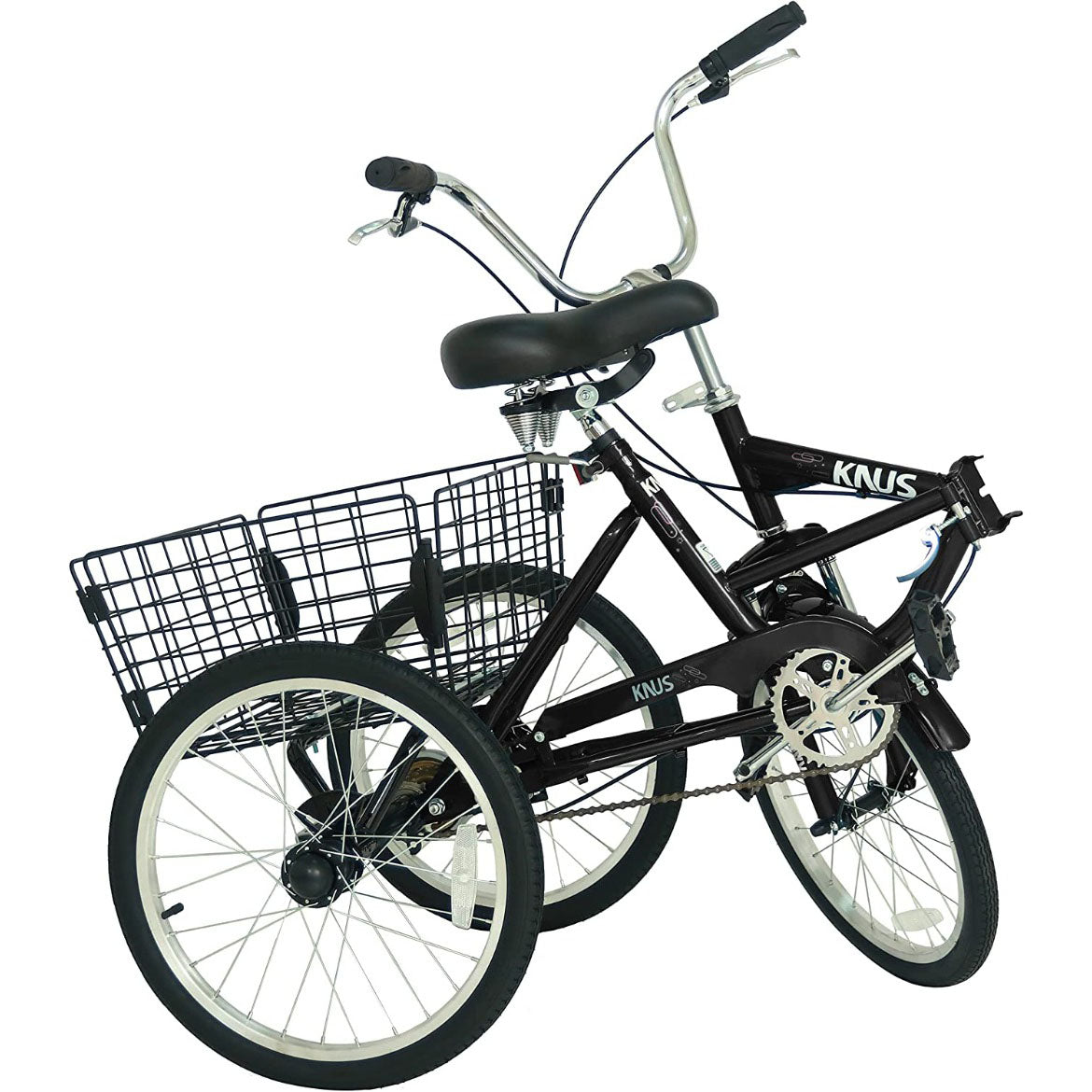 Knus 24" Foldable Single-Speed Tricycle