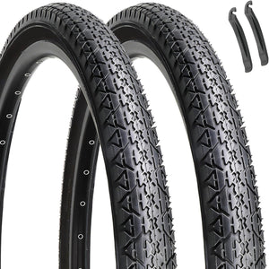 2-pack Hycline gembridge 26x2.125 inch beach cruiser bike tire replacement