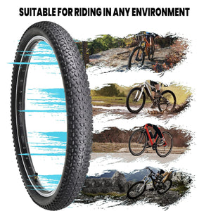 hycline 27.5x2.125 mtb mountain bike enduro tire replacement kit